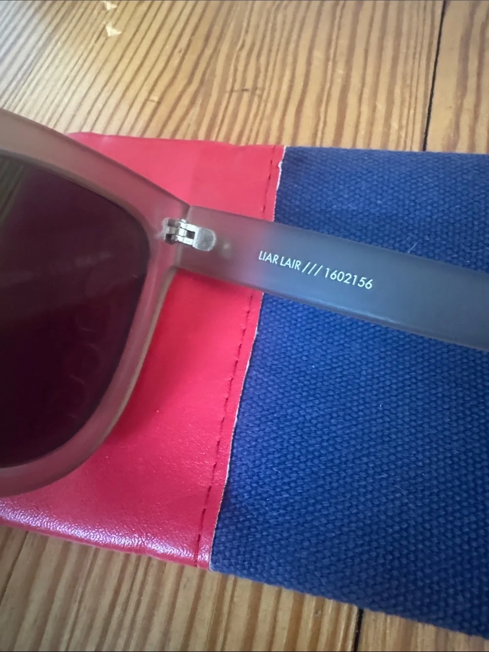 Le Specs Liar Liar Sunglasses in Matte Chrome